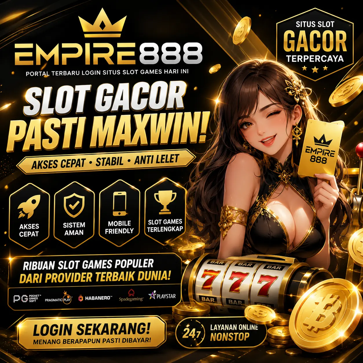 EMPIRE888 : Portal Terbaru Login Situs Slot Games Hari Ini